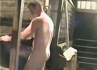 Seductive beast fucking a horned-up dude on cam